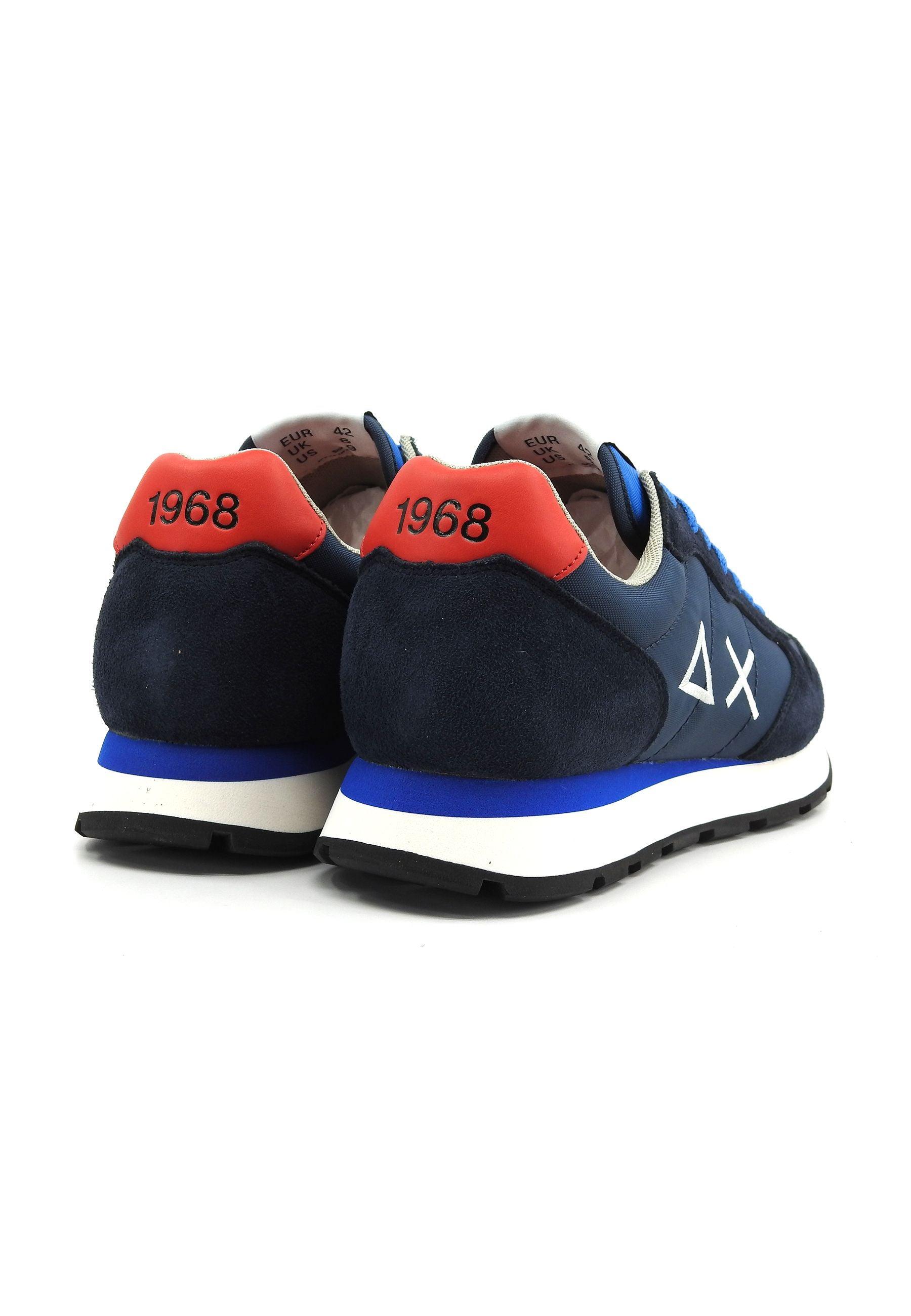 SUN68 Tom Solid Sneaker Uomo Navy Blue Z34101 - Sandrini Calzature e Abbigliamento