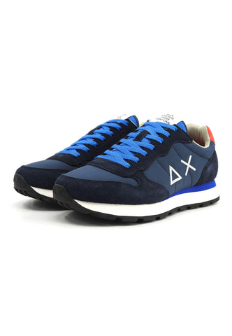 SUN68 Tom Solid Sneaker Uomo Navy Blue Z34101 - Sandrini Calzature e Abbigliamento