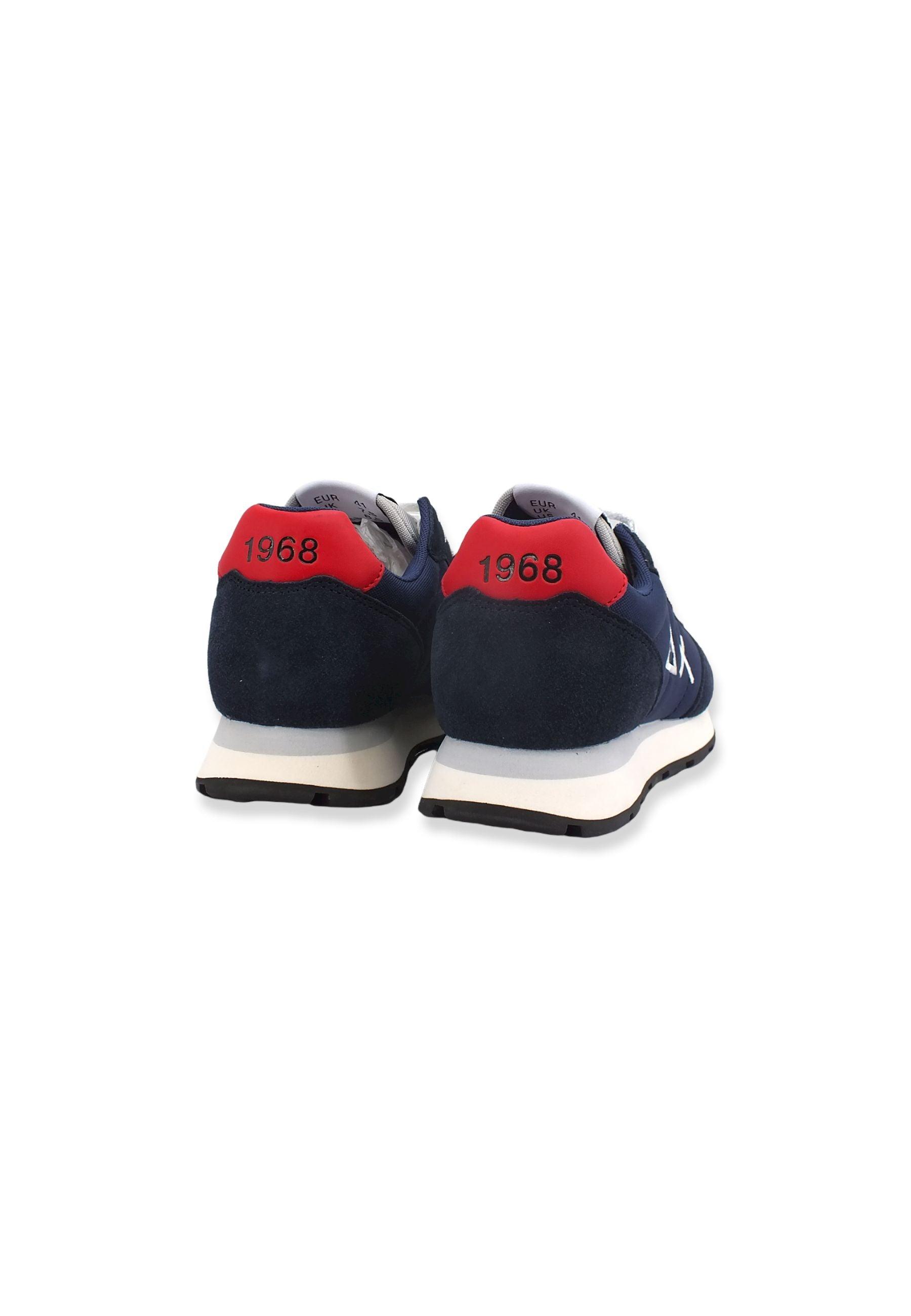 SUN68 Tom Solid Sneaker Uomo Navy Blue Z42101 - Sandrini Calzature e Abbigliamento