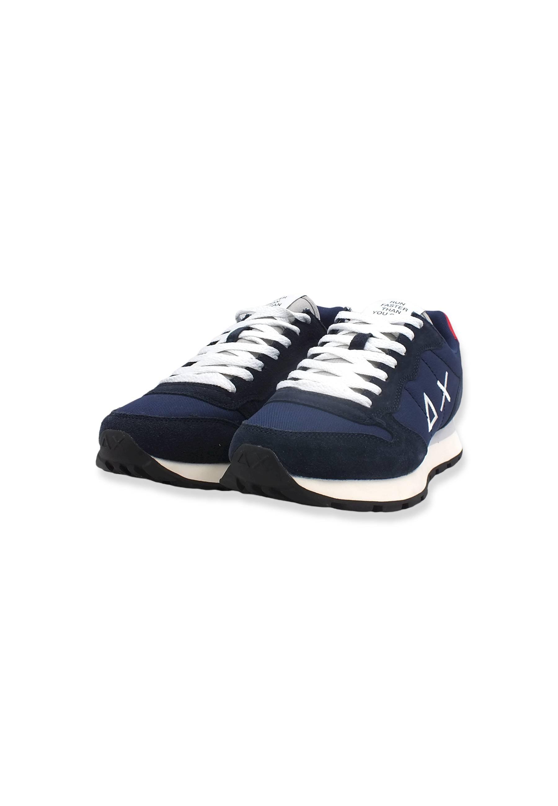 SUN68 Tom Solid Sneaker Uomo Navy Blue Z42101 - Sandrini Calzature e Abbigliamento