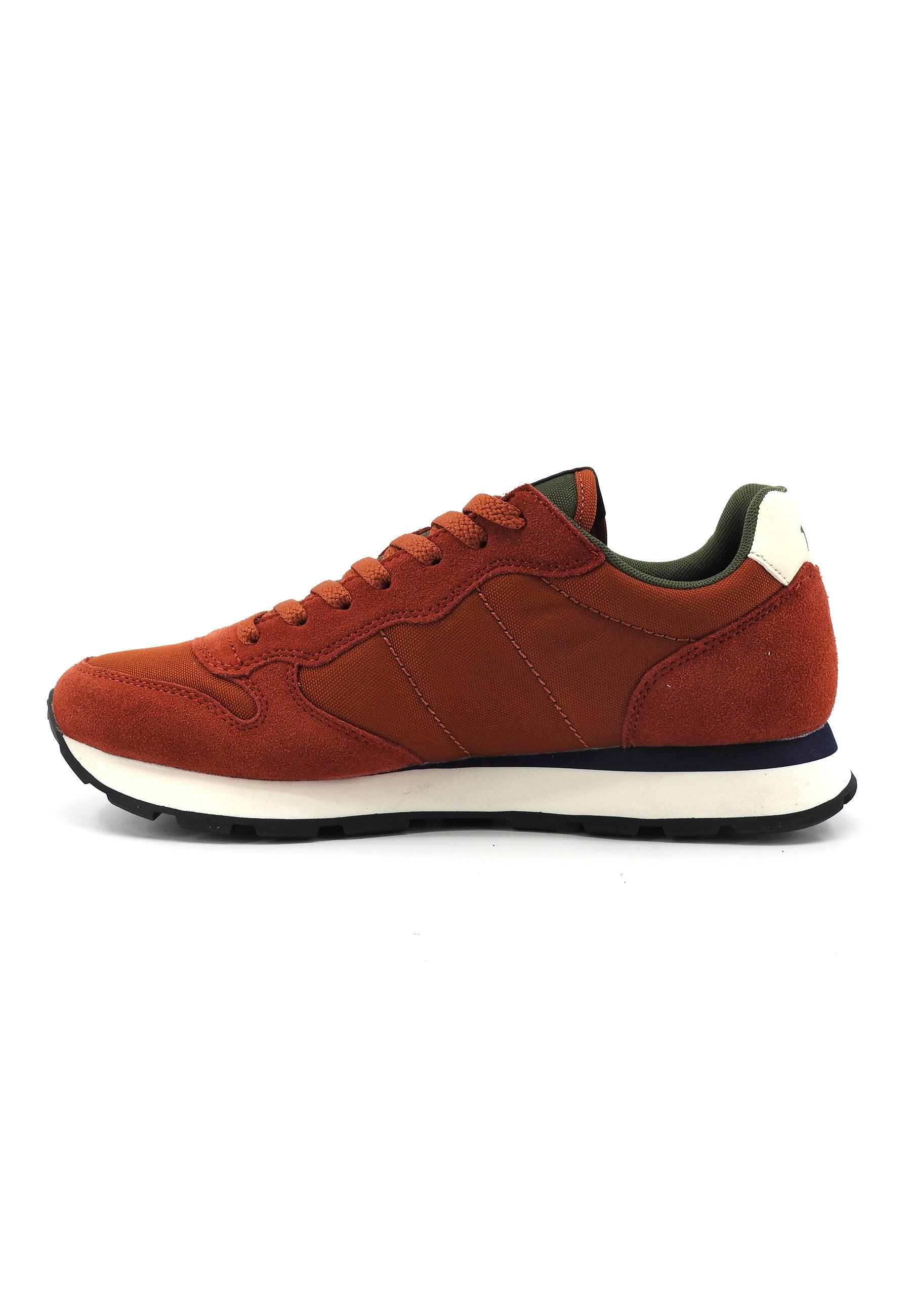 SUN68 Tom Solid Sneaker Uomo Rosso Ruggine Rust Z43101 - Sandrini Calzature e Abbigliamento