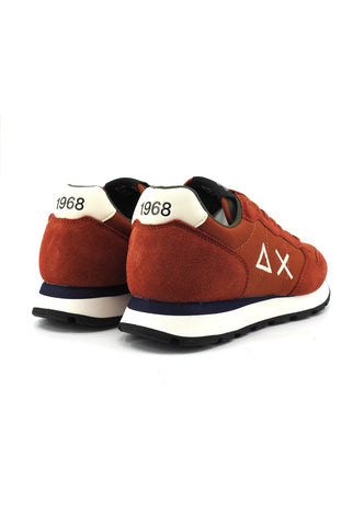 SUN68 Tom Solid Sneaker Uomo Rosso Ruggine Rust Z43101 - Sandrini Calzature e Abbigliamento