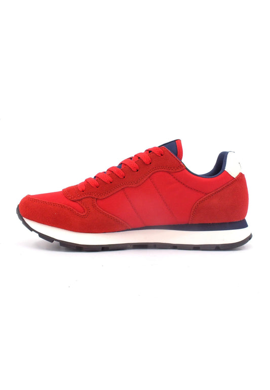 SUN68 Tom Solid Sneaker Uomo Rosso Z43101 - Sandrini Calzature e Abbigliamento