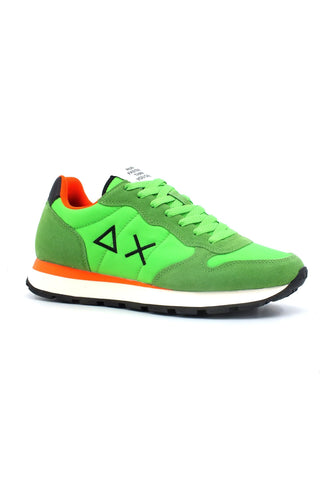 SUN68 Tom Solid Sneaker Uomo Verde Fluo Z33101 - Sandrini Calzature e Abbigliamento