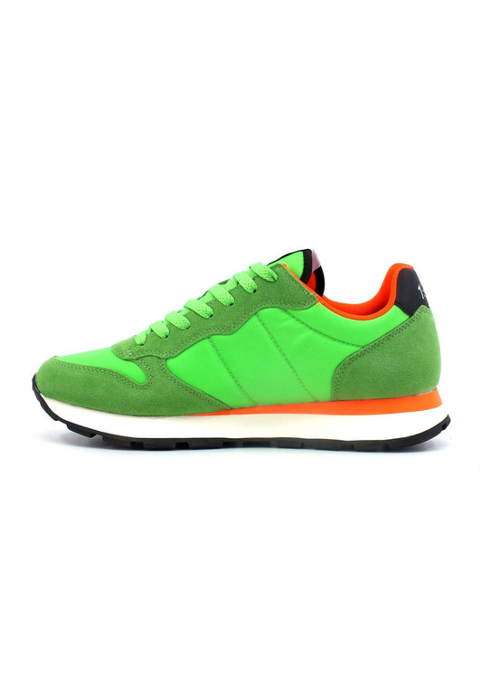 SUN68 Tom Solid Sneaker Uomo Verde Fluo Z33101 - Sandrini Calzature e Abbigliamento
