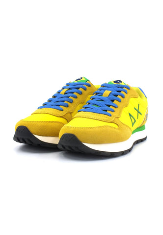 SUN68 Tom World Tour Sneaker Uomo Giallo Z33105 - Sandrini Calzature e Abbigliamento