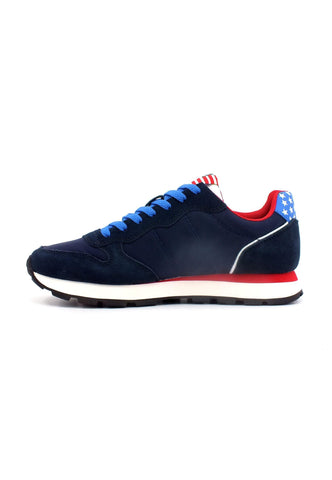 SUN68 Tom World Tour Sneaker Uomo Navy Blue Z33105 - Sandrini Calzature e Abbigliamento