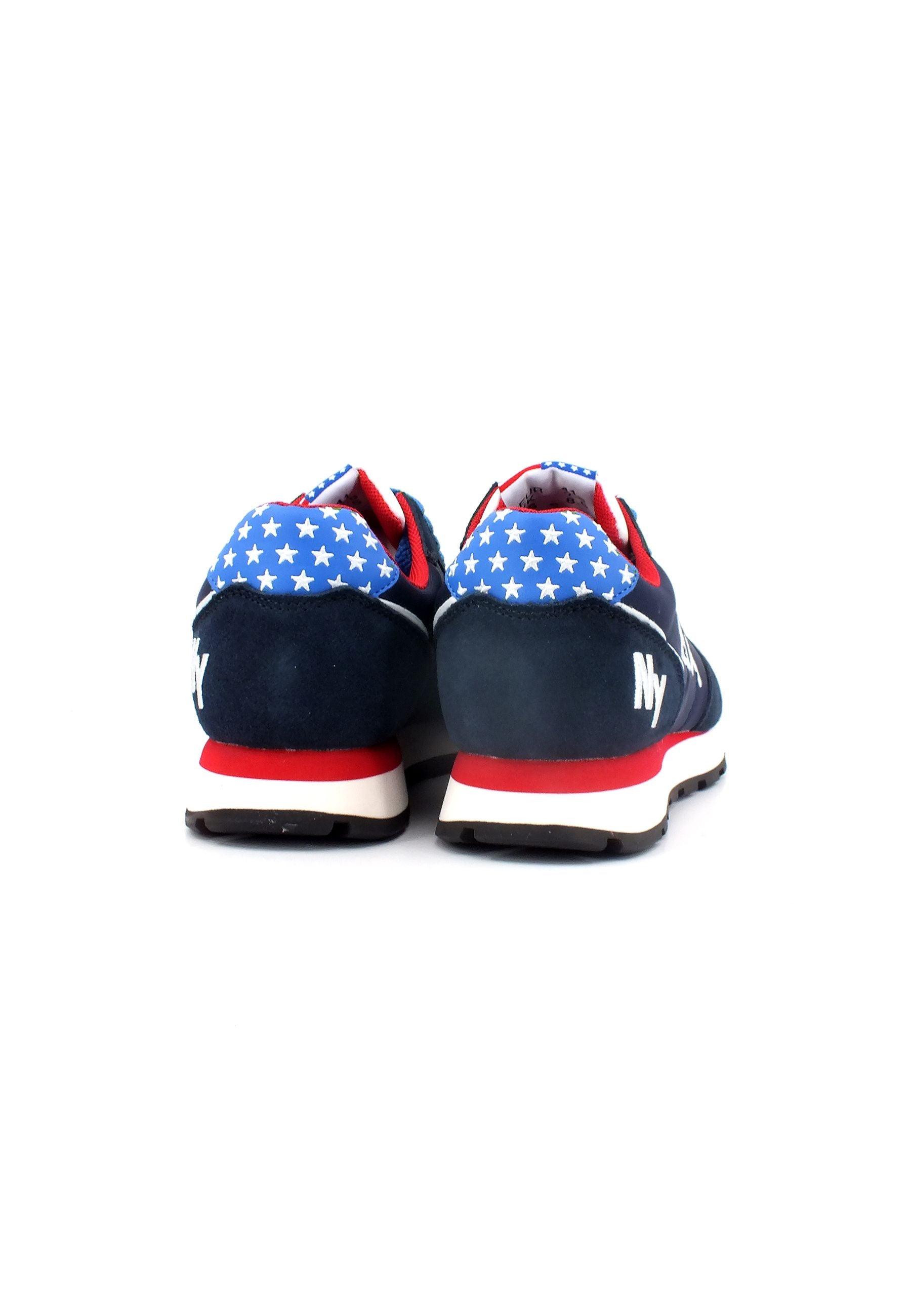 SUN68 Tom World Tour Sneaker Uomo Navy Blue Z33105 - Sandrini Calzature e Abbigliamento
