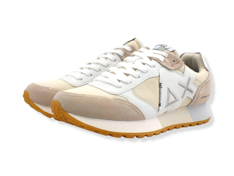 SUN68 Uncle Jaki Sneaker Bianco Panna Z32114 - Sandrini Calzature e Abbigliamento