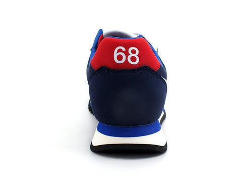 SUN68 Unkle Jaki Sneaker Running Navy Blue Z32118 - Sandrini Calzature e Abbigliamento