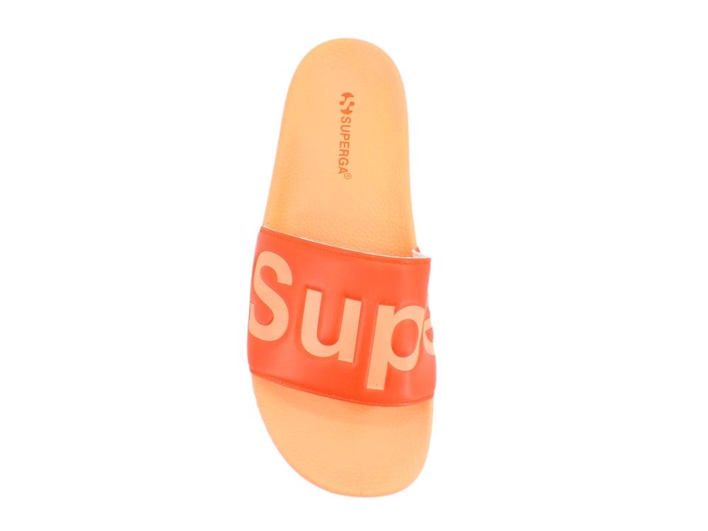 SUPERGA 1908-PUU Ciabatta Orange Melon S111I3W - Sandrini Calzature e Abbigliamento