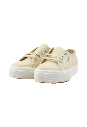 SUPERGA 2730 Mid Sneaker Donna Beige Eggshell S2127IW - Sandrini Calzature e Abbigliamento