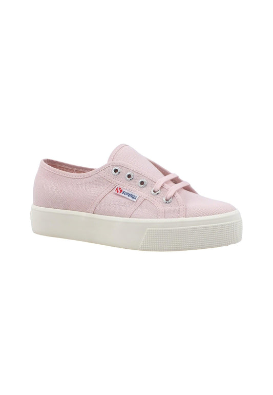 SUPERGA 2730 Mid Sneaker Donna Pink Ish Avorio S2127IW - Sandrini Calzature e Abbigliamento