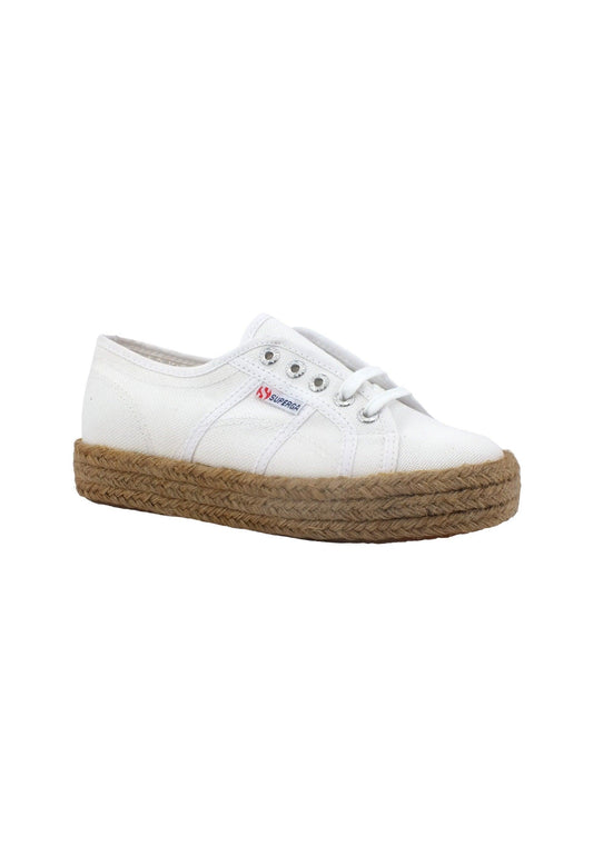 SUPERGA 2730 Rope Sneaker Donna White S00CF20 - Sandrini Calzature e Abbigliamento