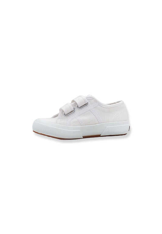 SUPERGA 2750 Cotjstrap Classic Sneaker Bambino White S0003E0 - Sandrini Calzature e Abbigliamento
