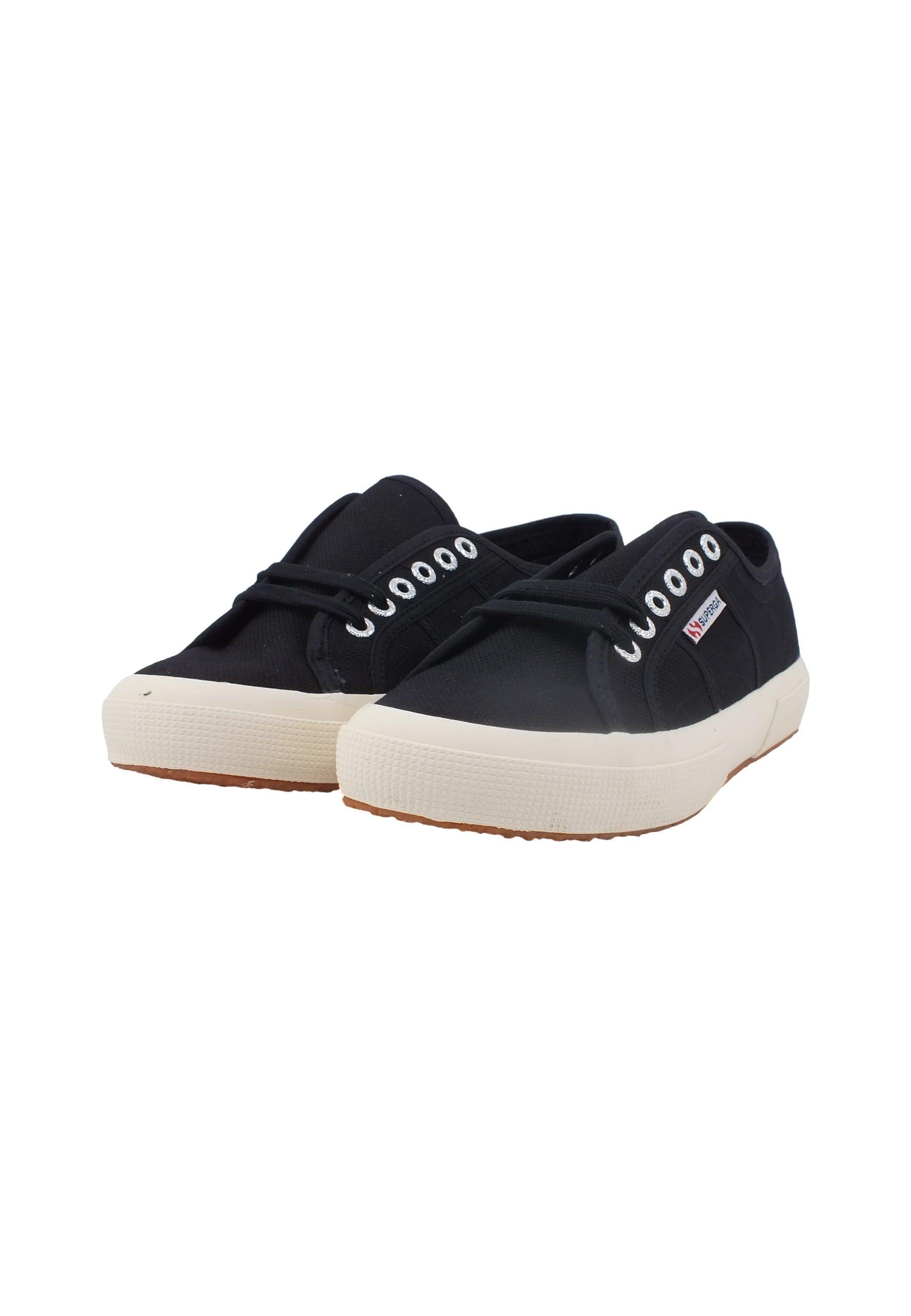 SUPERGA 2750 Cotu Classic Sneaker Donna Black S000010 - Sandrini Calzature e Abbigliamento