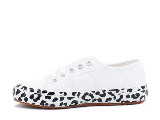 SUPERGA 2750 Cotw Printed White Leopard S61165W - Sandrini Calzature e Abbigliamento