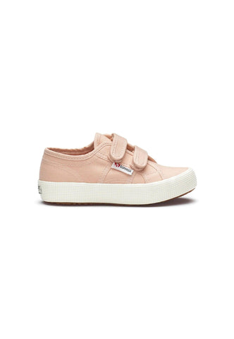 SUPERGA 2750 Kids Straps Sneaker Bimbo Pink Blush Avorio S00CCT0 - Sandrini Calzature e Abbigliamento