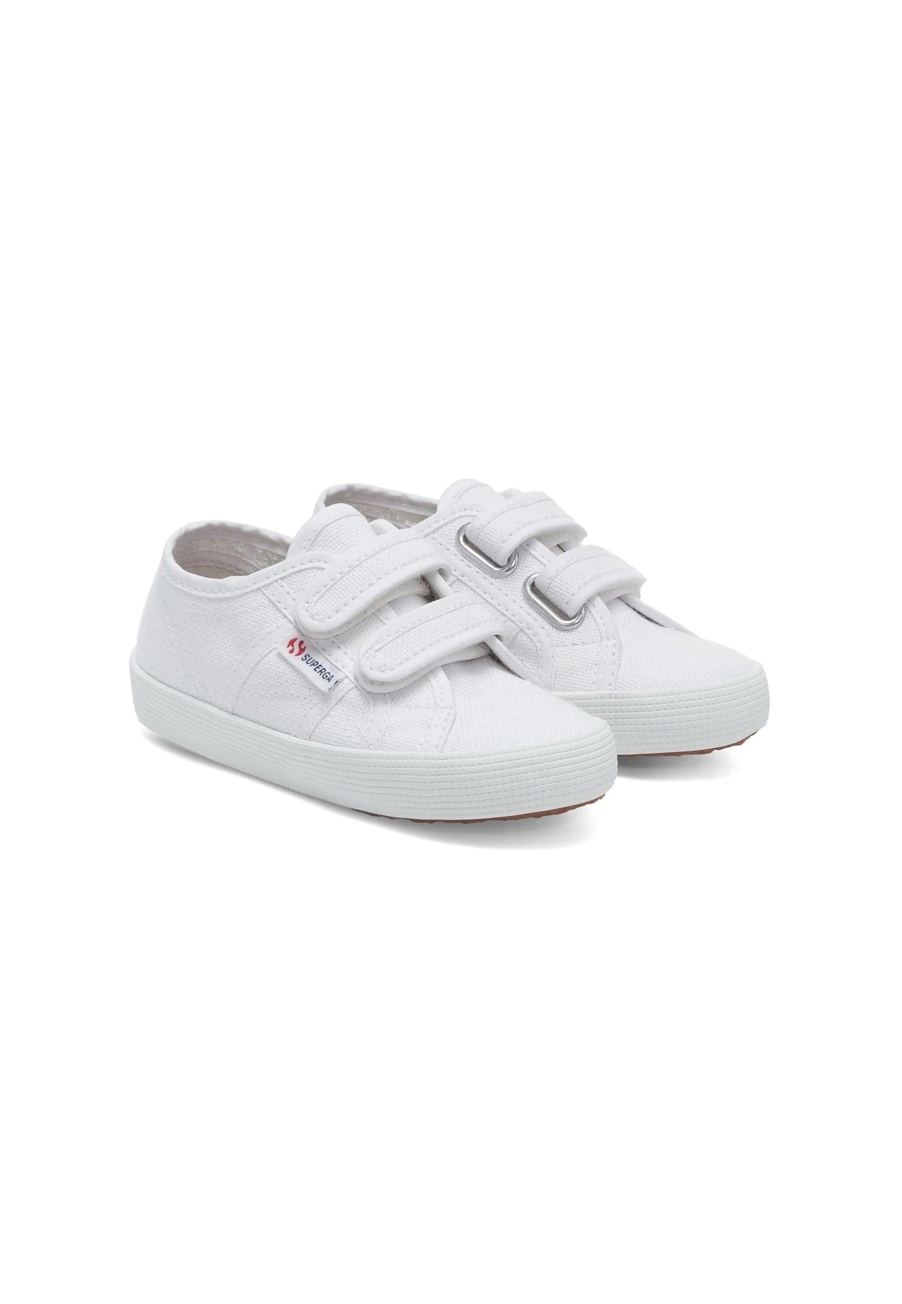 SUPERGA 2750 Kids Straps Sneaker Bimbo White S00CCT0 - Sandrini Calzature e Abbigliamento