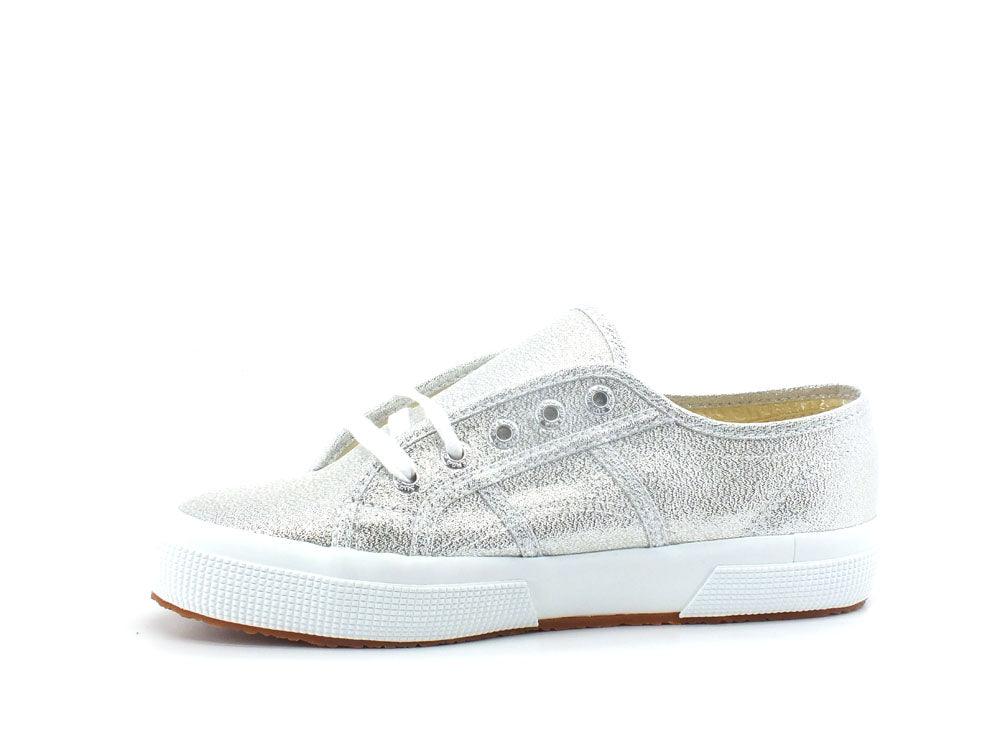 SUPERGA 2750 Lame W Sneaker Grey Silver Grigio S001820 - Sandrini Calzature e Abbigliamento