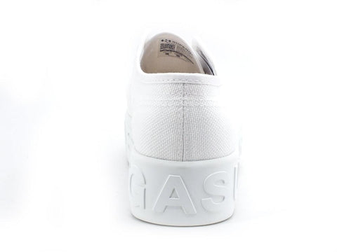 SUPERGA 2790 3D Lettering Sneaker Platform Donna White S71183W - Sandrini Calzature e Abbigliamento