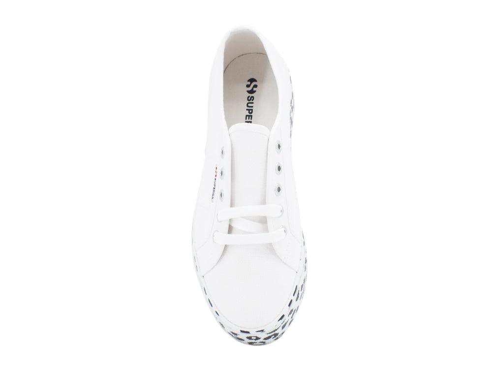 SUPERGA 2790 Cotw Printed Foxing White Leopard S41157W - Sandrini Calzature e Abbigliamento