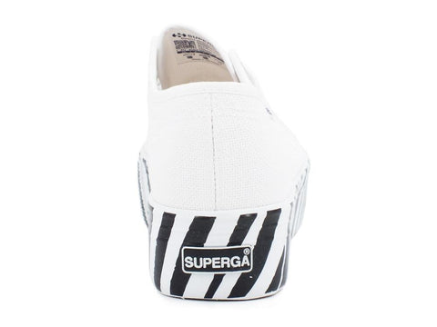 SUPERGA 2790 Cotw Printed White Zebra S41157W - Sandrini Calzature e Abbigliamento