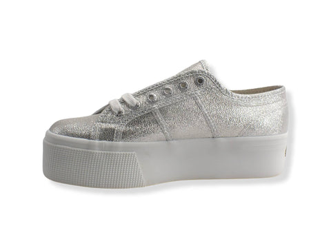 SUPERGA 2790 LAME Sneaker Grigio Grey Silver S61174W - Sandrini Calzature e Abbigliamento
