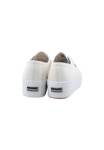 SUPERGA 2790 Platform Sneaker Donna White S9111LW - Sandrini Calzature e Abbigliamento