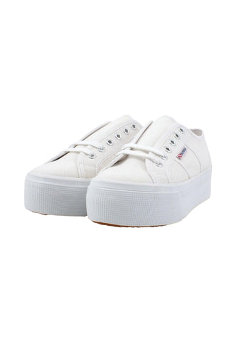 SUPERGA 2790 Platform Sneaker Donna White S9111LW - Sandrini Calzature e Abbigliamento