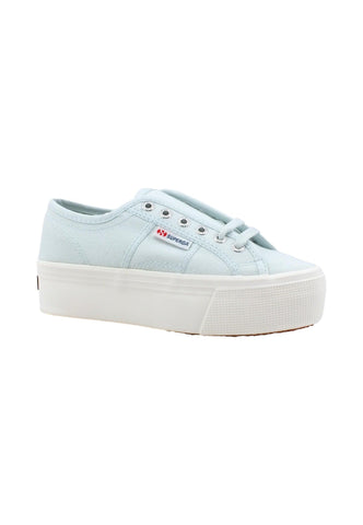 SUPERGA 2790 Sneaker Platform Donna Azure Ice Avorio S9111LW - Sandrini Calzature e Abbigliamento