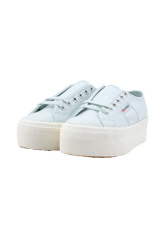 SUPERGA 2790 Sneaker Platform Donna Azure Ice Avorio S9111LW - Sandrini Calzature e Abbigliamento