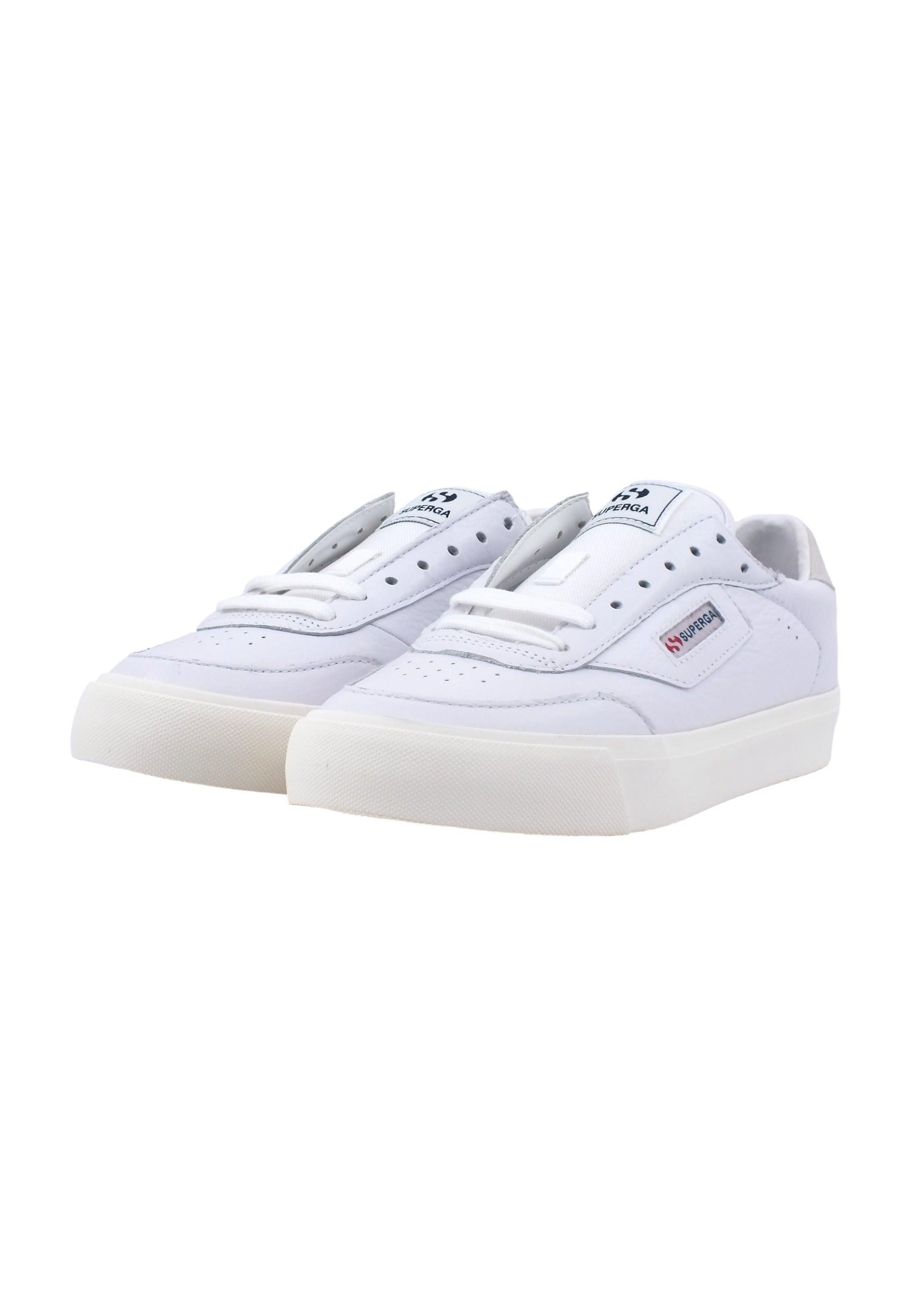 SUPERGA 3843 Court Sneaker Donna White Avorio S5135EWD - Sandrini Calzature e Abbigliamento