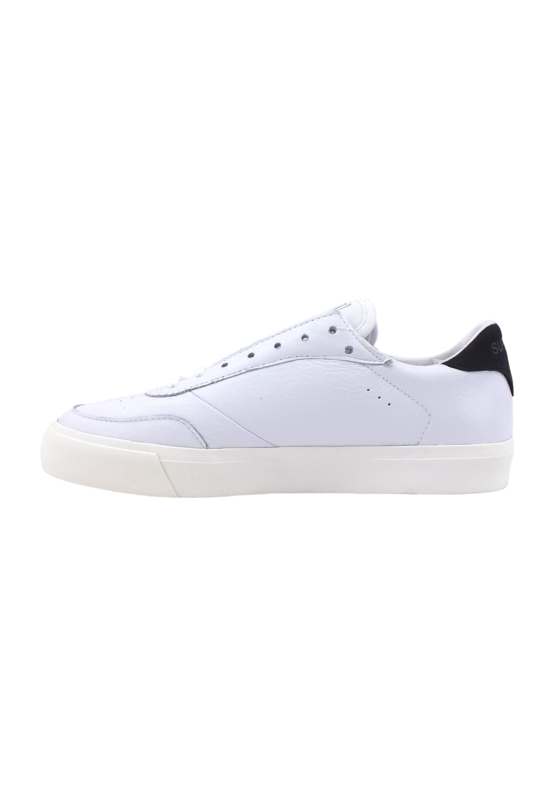 SUPERGA 3843 Court Sneaker Donna White Black S5135EWD - Sandrini Calzature e Abbigliamento