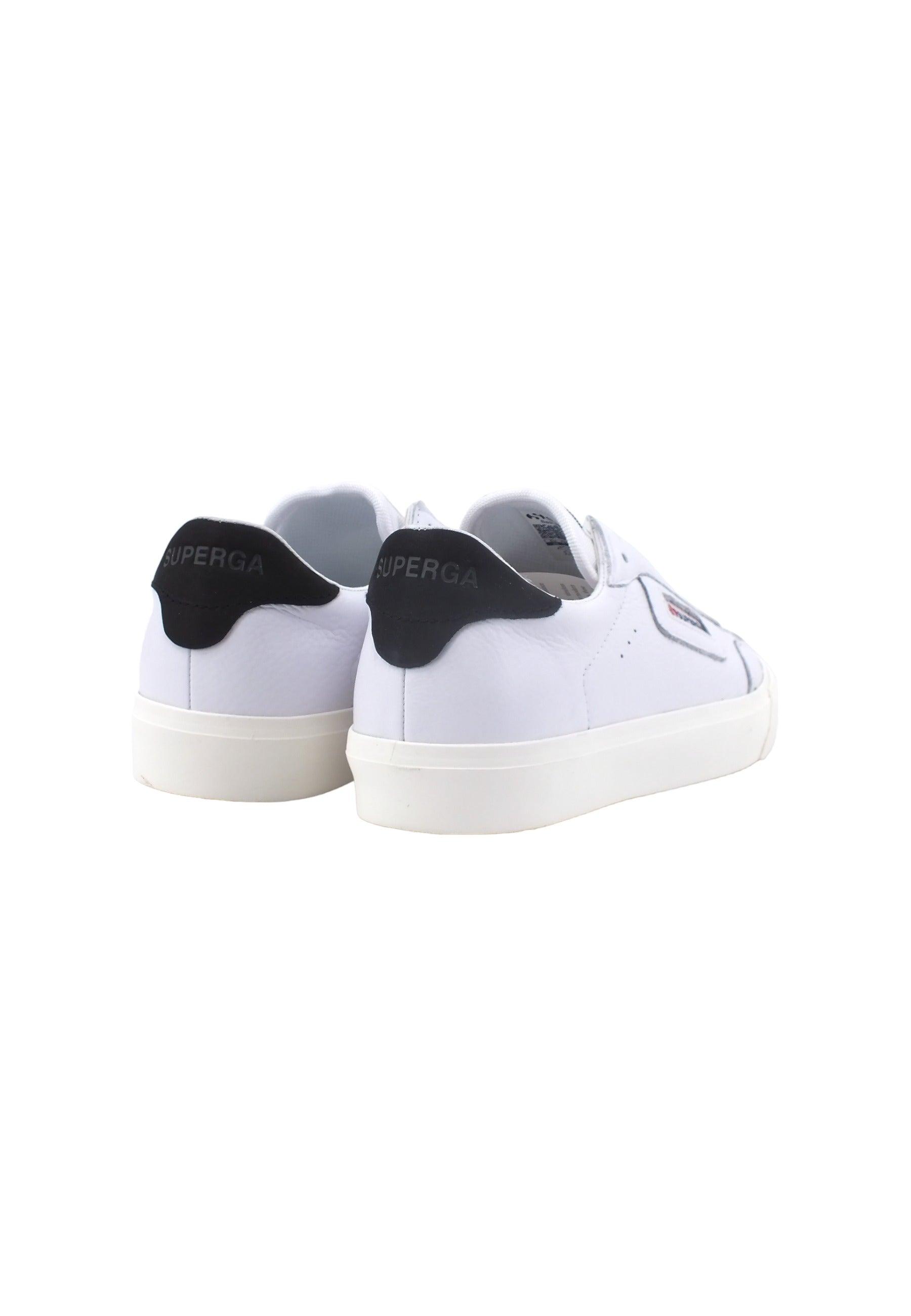 SUPERGA 3843 Court Sneaker Donna White Black S5135EWD - Sandrini Calzature e Abbigliamento