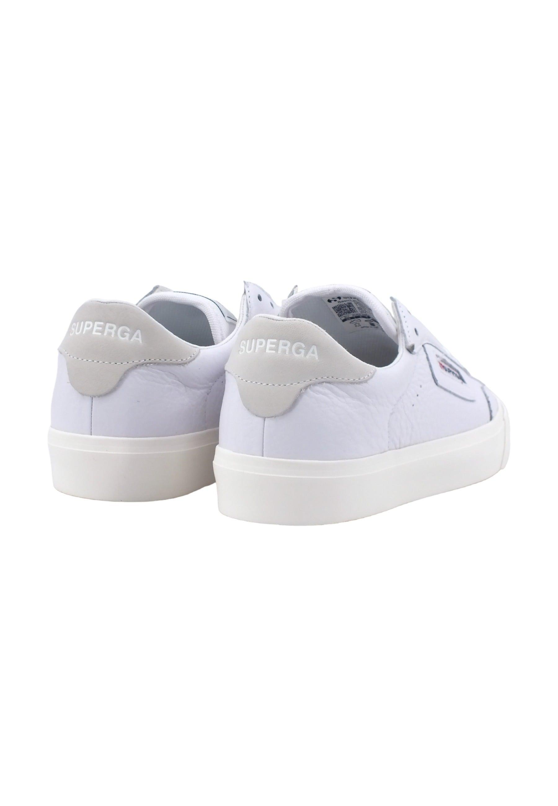 SUPERGA 3843 Court Sneaker Uomo White Avorio S5135EWU - Sandrini Calzature e Abbigliamento