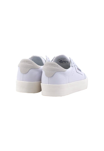 SUPERGA 3854 Court Sneaker Donna White Avorio S4123TW - Sandrini Calzature e Abbigliamento