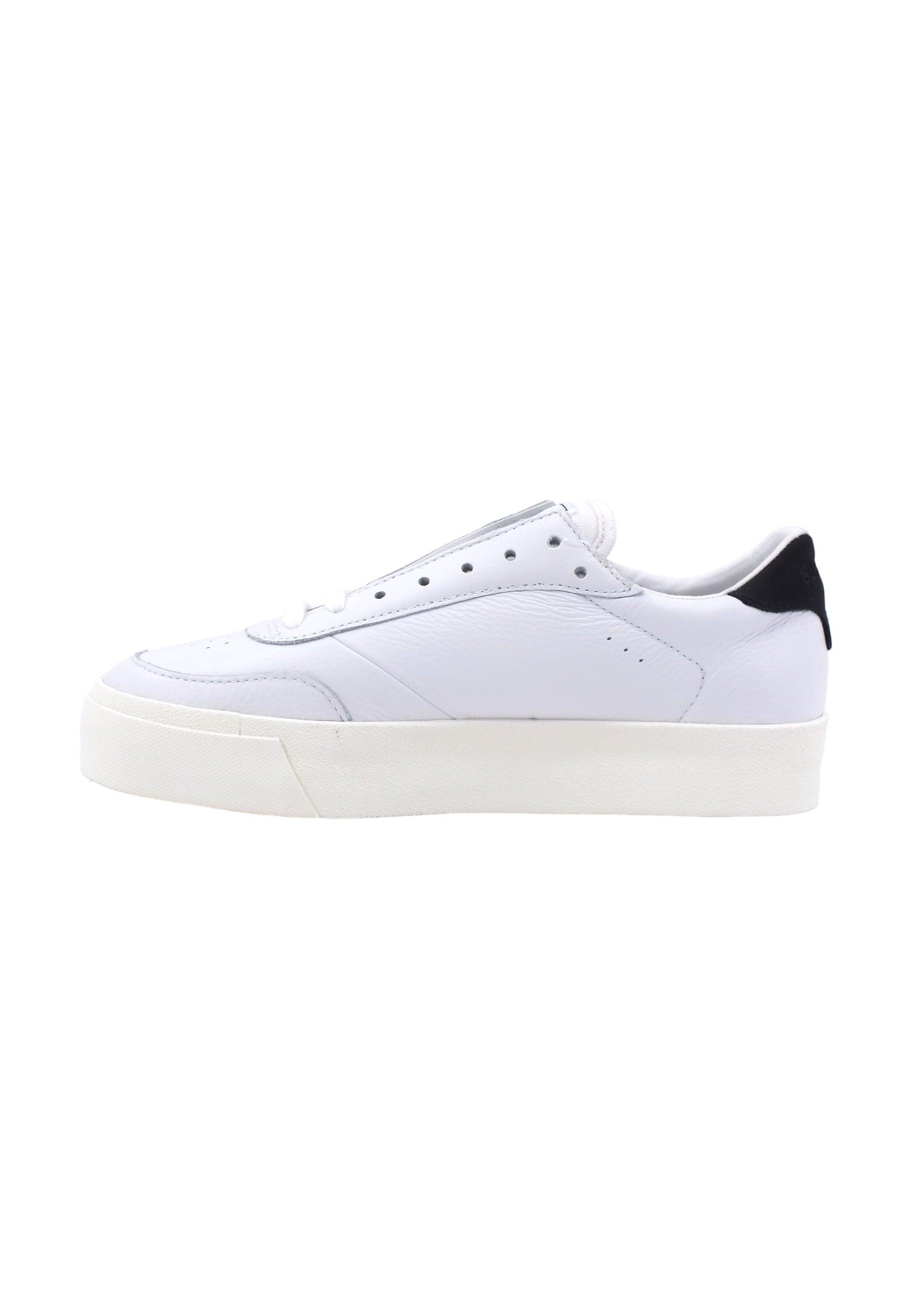 SUPERGA 3854 Court Sneaker Donna White Black S4123TW - Sandrini Calzature e Abbigliamento