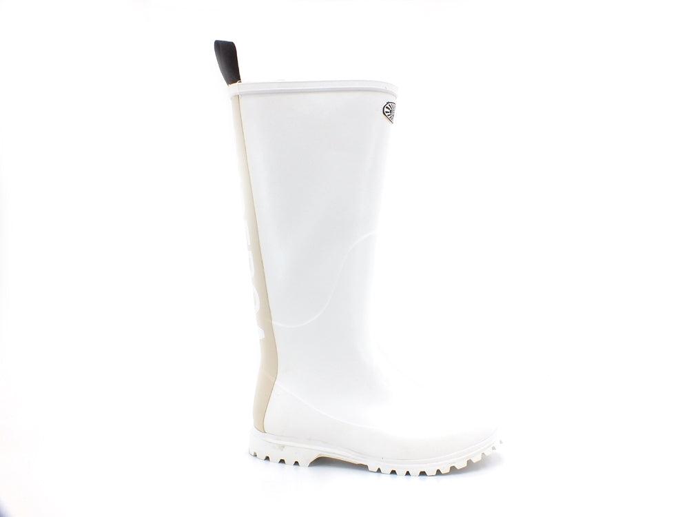 SUPERGA 799 Rubber Boots Lettering Stivale White S00G700 - Sandrini Calzature e Abbigliamento