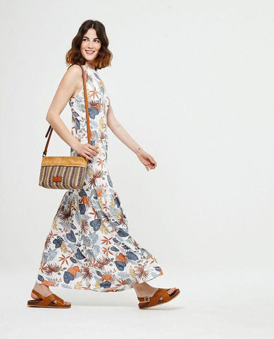 SURKANA Abito Elefanti White Fantasy 520DUTO711 - Sandrini Calzature e Abbigliamento