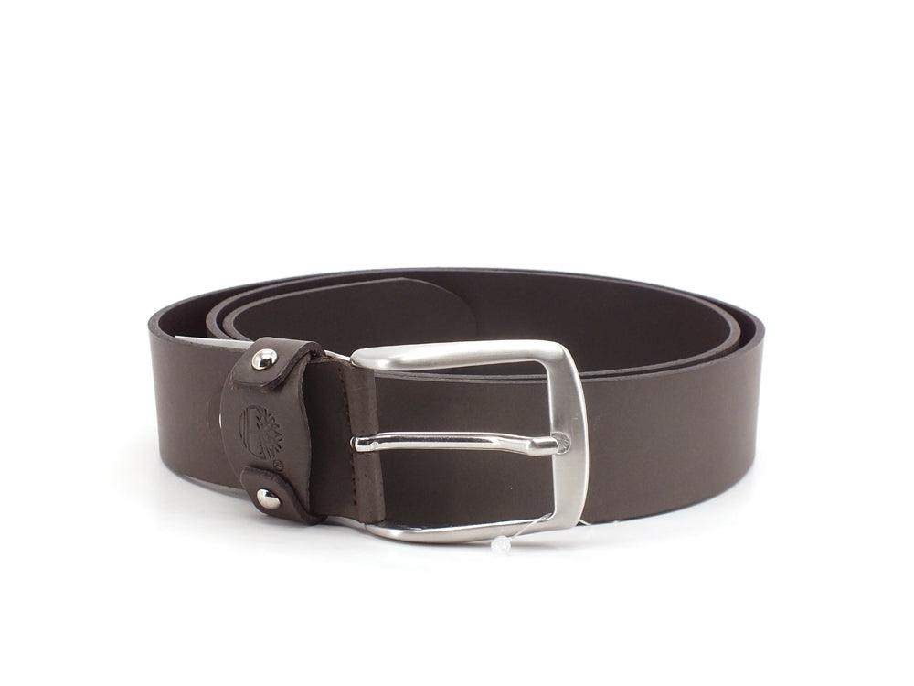 TIMBERLAND Cow Leather Belt Cintura Dark Brown TB0A1BY8 - Sandrini Calzature e Abbigliamento