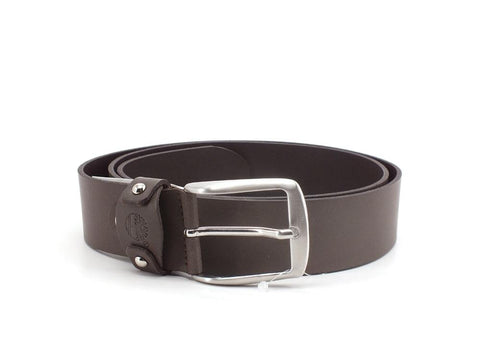 TIMBERLAND Cow Leather Belt Cintura Dark Brown TB0A1BY8 - Sandrini Calzature e Abbigliamento