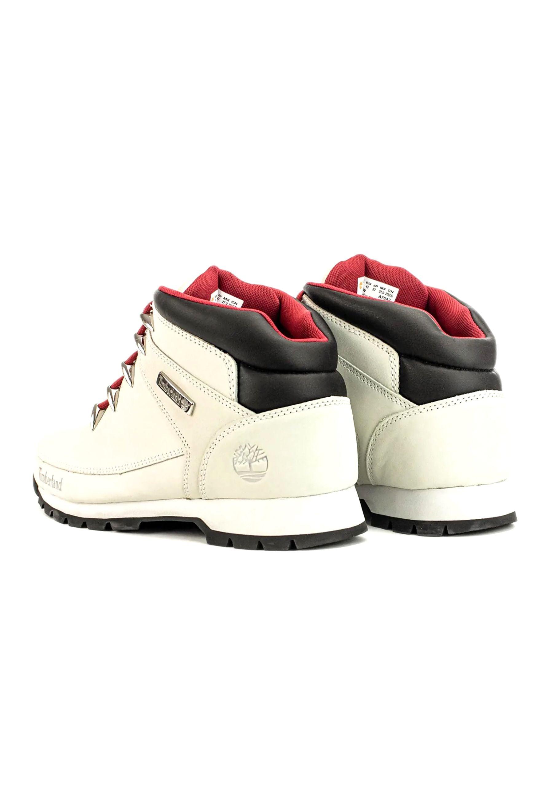 TIMBERLAND Euro Sprint Mid Hiker Stivaletto Uomo White TB0A2JXW143 - Sandrini Calzature e Abbigliamento