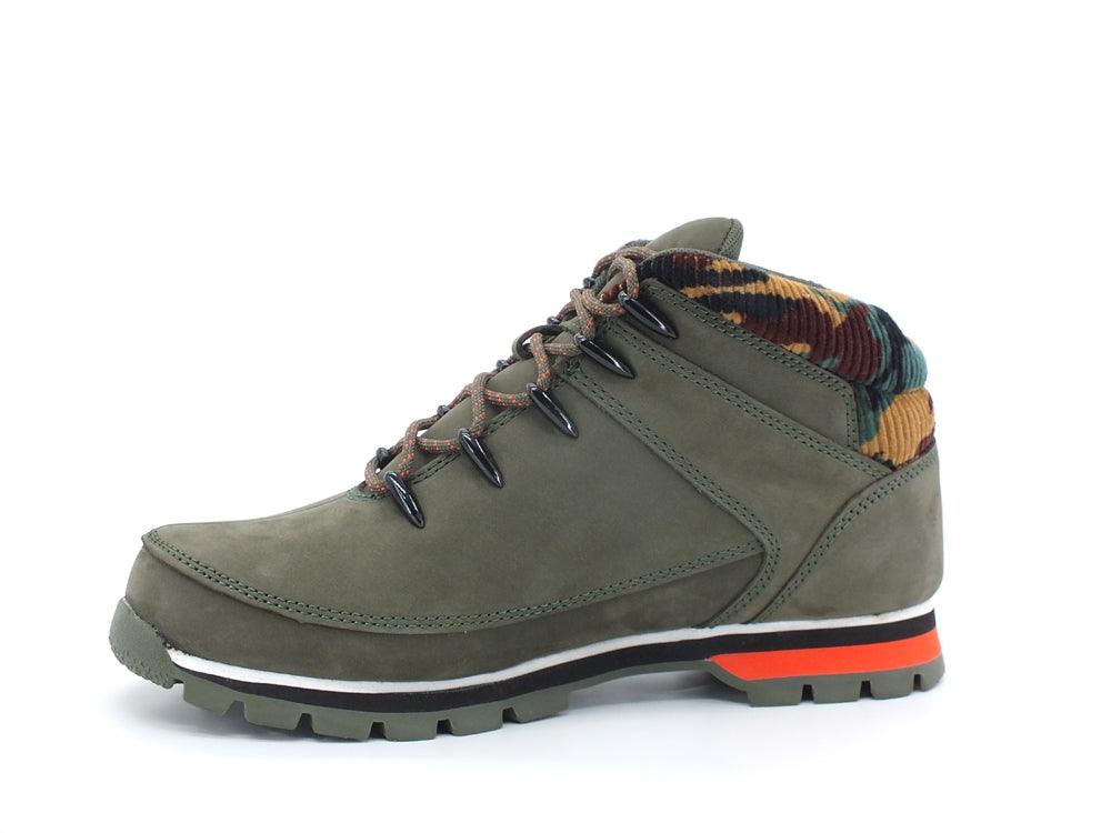 TIMBERLAND Eurosprint Mid Hiker Nubuk Stivaletto Polacco Dark Green TB0A2K8BA581 - Sandrini Calzature e Abbigliamento