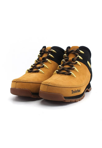 TIMBERLAND Eurosprint Mid Hiker Stivaletto Trekking Uomo Wheat Black TB0A1NHJ231 - Sandrini Calzature e Abbigliamento