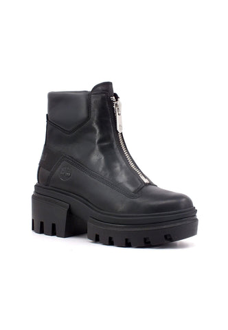 TIMBERLAND Everleigh Stivaletto Donna Black Full Grain TB0A5YJV015 - Sandrini Calzature e Abbigliamento