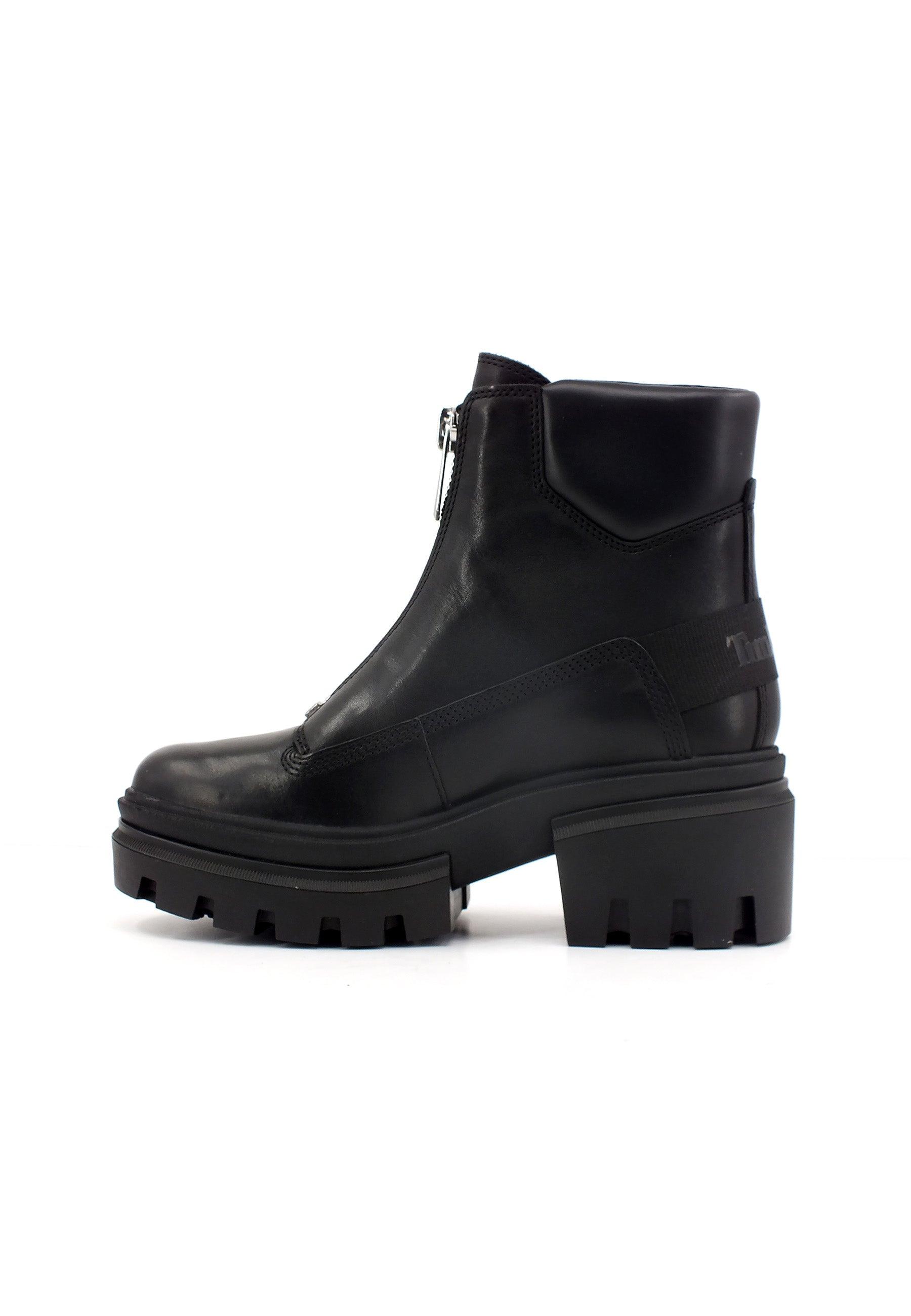 TIMBERLAND Everleigh Stivaletto Donna Black Full Grain TB0A5YJV015 - Sandrini Calzature e Abbigliamento