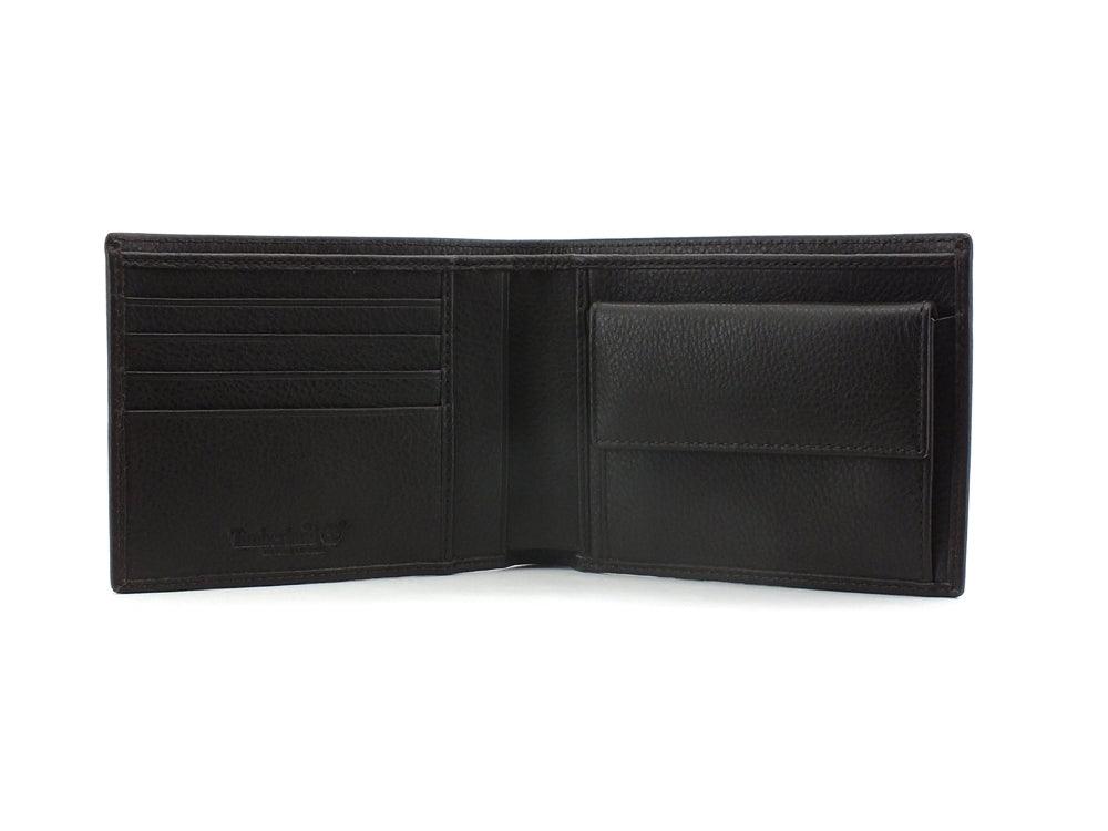 TIMBERLAND Lg Man Wallet Coin Portafoglio Dark Brown TB0A1DFS - Sandrini Calzature e Abbigliamento