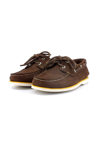 TIMBERLAND Mocassino Barca Uomo Dark Brown TB0A5X6D968 - Sandrini Calzature e Abbigliamento
