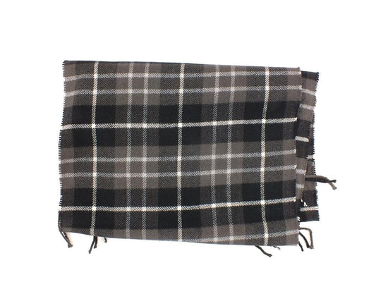 TIMBERLAND Plaid Scarf Embroldery Sciarpa Black TB0A1EVT - Sandrini Calzature e Abbigliamento